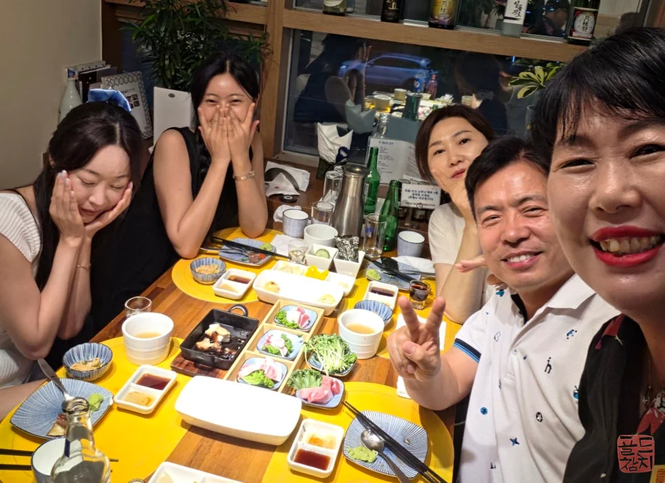 방이동 골드참치 가족 여름휴가 식사 소맥이모와 함께