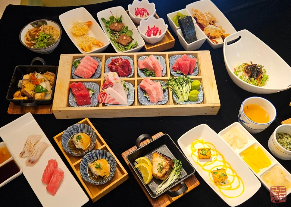 방이동 골드참치 2인 한상차림 15코스 참치 오마카세