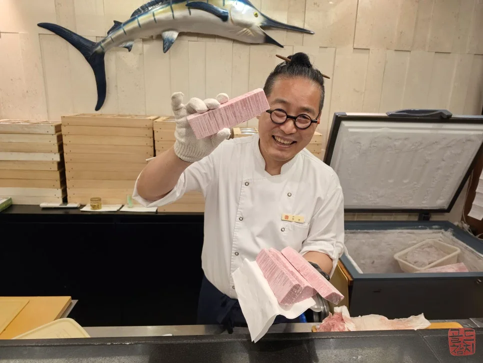 Goldtuna Bluefin tuna Akami tuna sashimi red meat