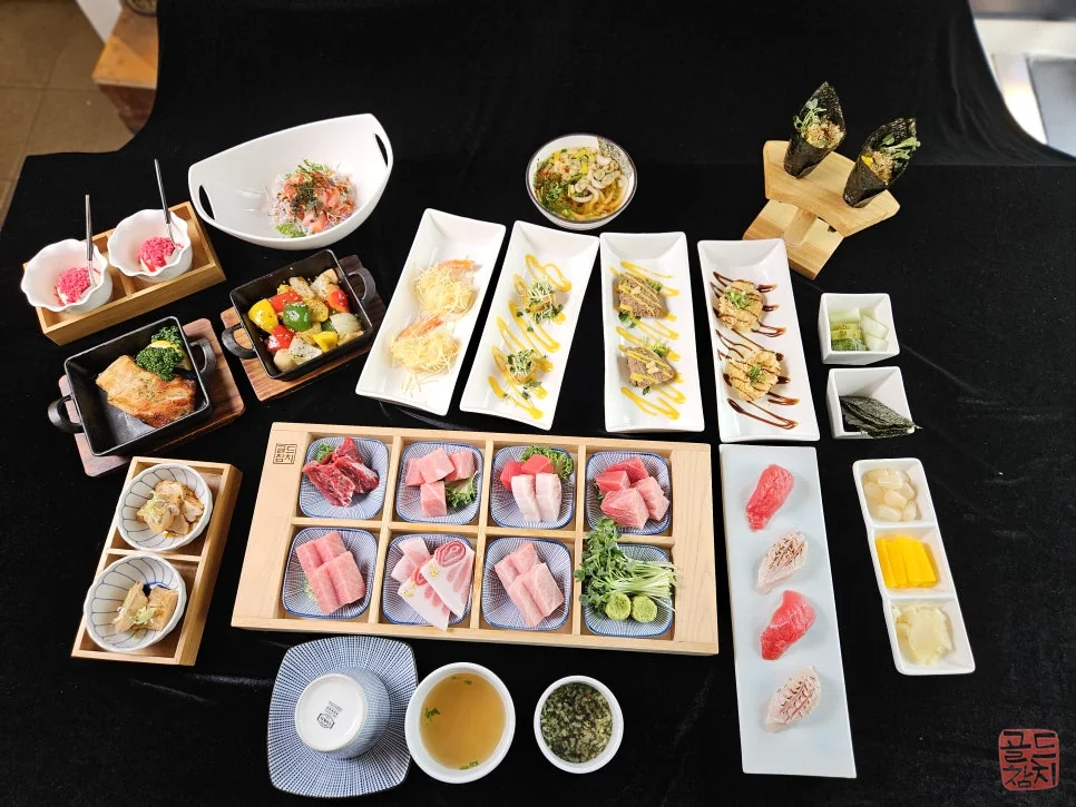 강남 골드참치 디너 한상차림 비즈니스 점심 메뉴