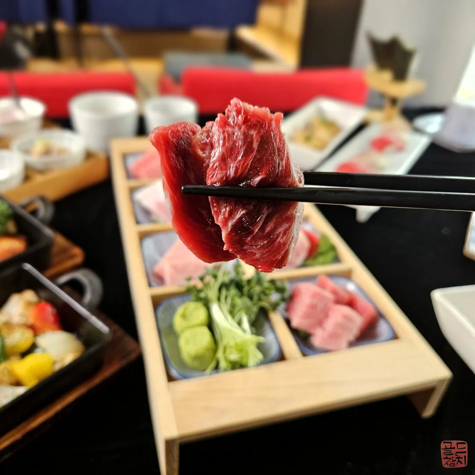 Special bluefin tuna wing meat cut at Goldtuna Bangi branch
