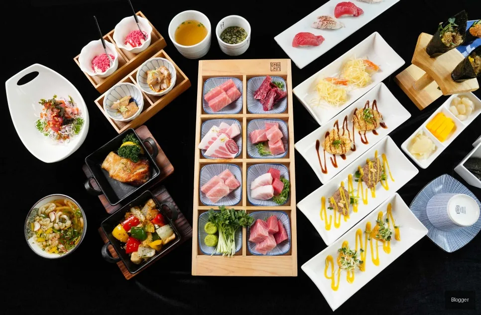 Bangyi-dong Gold Tuna 2-person full set meal, omakase tuna sashimi platter