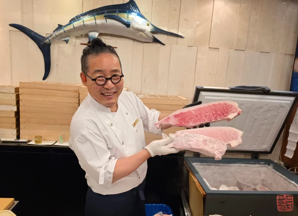 Goldtuna bluefin tuna No. 1 belly otoro part