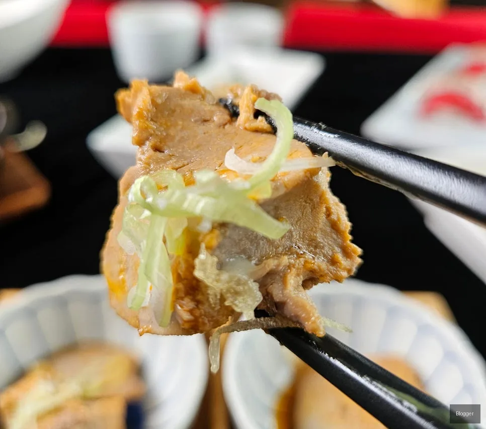 Gold Tuna 15-course special side dish, Ankimo (monkfish liver) delicacy