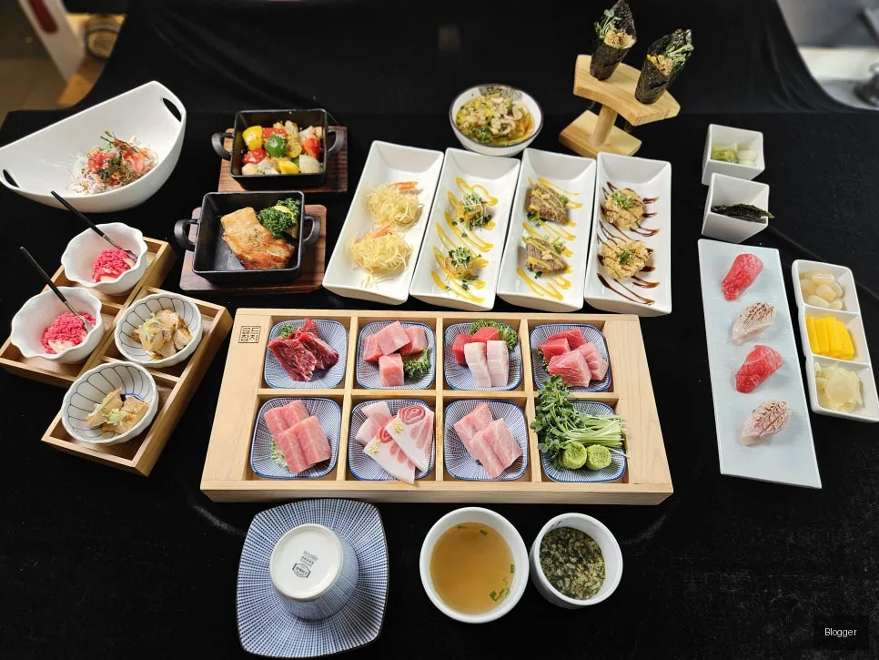 Bangyi-dong Gold Tuna, dinner for two, premium tuna sashimi, omakase, date night