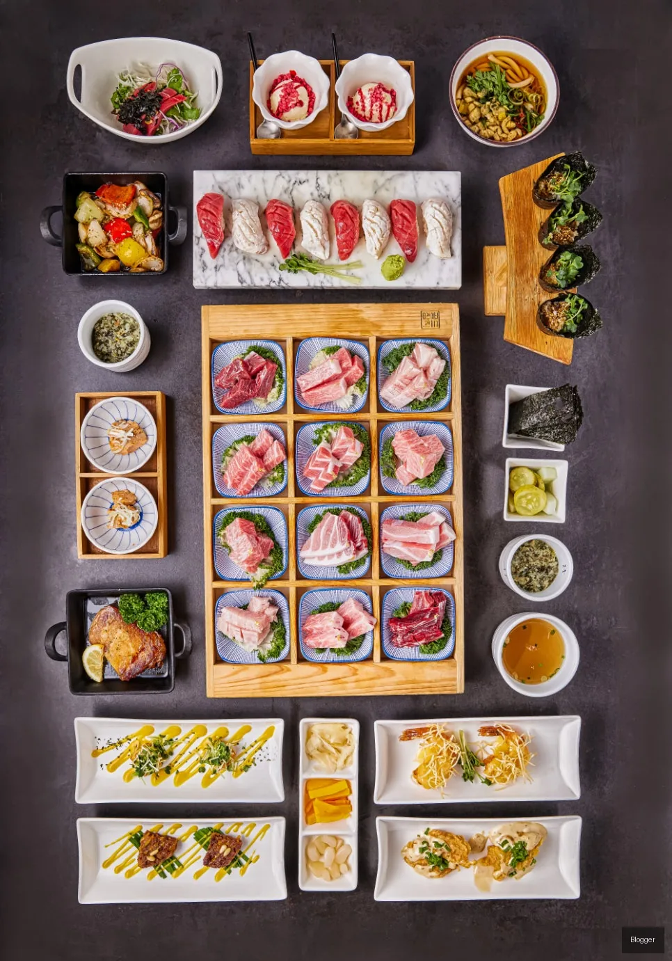 Bangyi-dong Gold Tuna, 4-person omakase special, premium tuna sashimi platter, family dining