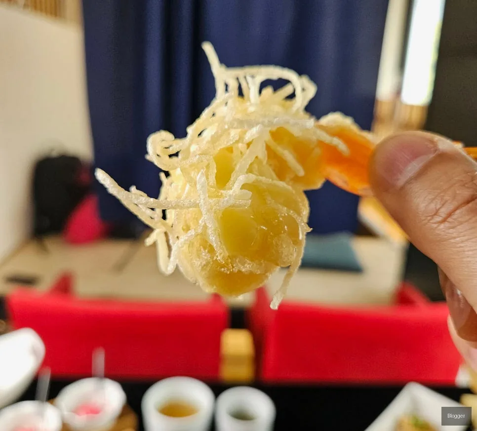 골드참치 코스요리 사이드 메뉴 크림새우